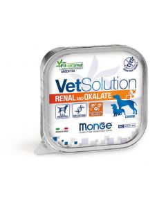 DE Monge Vet Solution Renal & Oxalate Canine, 24 x 150g | Nourriture humide