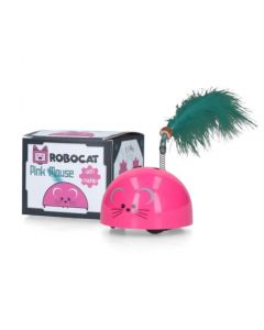 HO "Robocat" souris rose avec senseur | pour chats