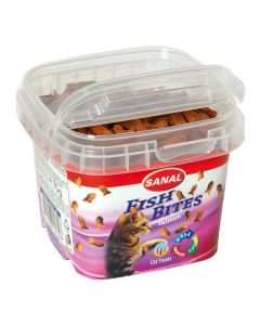 AF Fish Bites de Sanal - 75g | snack pour chats