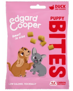 Edgard & Cooper Canine Puppy Bites Canard & Huhn