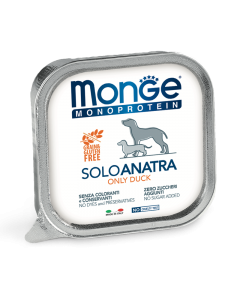 DE Monge Speciality Line monoprotéine Paté - Canard, 24 x 150g | Nourriture pour chiens