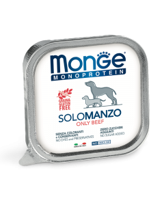 DE Monge Speciality Line monoprotéine Paté - Boeuf, 24 x 150g | Nourriture pour chiens