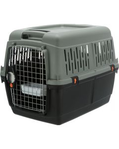 Trixie Be Eco box de transport Giona, anthracite /gris-vert | pour chiens et chats