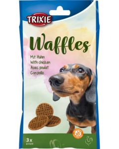 Trixie Waffles avec poulet, ø 7cm, 3 Pcs/100 g | pour chiens
