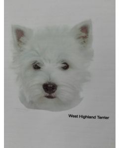 Autocollant West Highland Terrier - "petcenter-edition" - 2 pièces