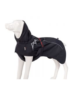 Manteau d'hiver pour chiens "Ice" - noir 