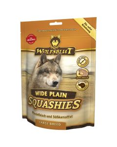 WOLFSBLUT Squashies Wide Plain Large Breed - 300g | Snack pour chiens