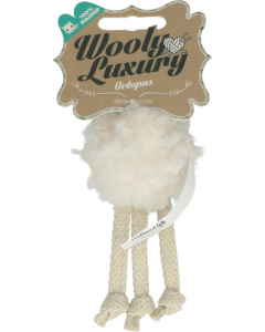 HO Wooly Luxury Wooly Luxury Oktopode, blanc - 4x7.5cm | pour chats