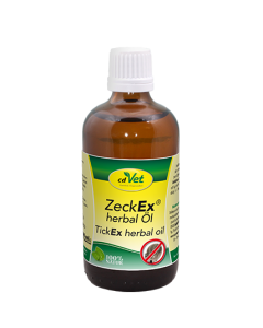 cdVet ZeckEx huile aux herbes | pour chiens