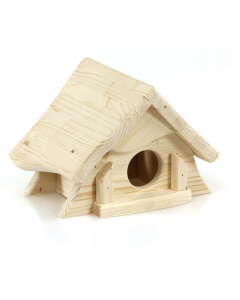 DE Alm, maison en bois - 24x19x18cm | pour rongeurs