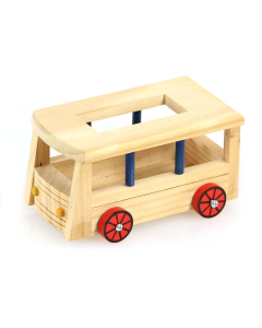 Copacabana Bus en bois - 16x9.7x8.5cm | pour rongeurs