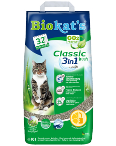 Katzenstreu Biokat’s classic fresh 3in1 - 10kg