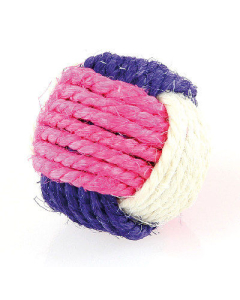 swisspet Jouet pour chats, Balle en sisal Pinky