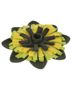 Kerbl Tapis renifleur Tournesol, vert/jaune | pour chiens et chats