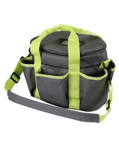 Kerbl Sac de rangement, anthracite/pistache - 27x22x22 cm | accessoire de training