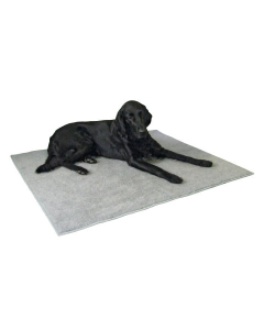 Kerbl Tapis thermique antidérapant gris, 125x80cm