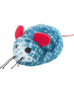 Trixie Xmas Jouets étoile, Souris, Bonshomme, en peluche - 8-10cm | pour chats