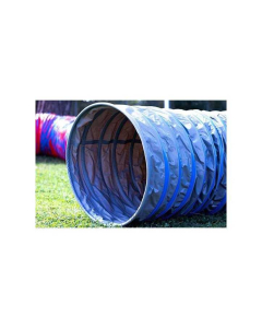 AO Agility FCI Tunnel de compétition gris-bleu, 6m | pour chiens