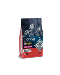 DE Monge Bwild Low Grain Puppy & Junior - Cerf | Nourriture sèche pour chiens  