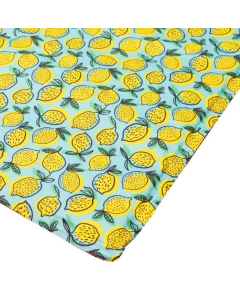 Croci Tapis réfrigérant Fresh LEMONS, jaune-bleu