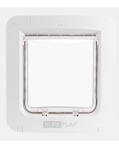 DE SureFlap Connect Clapet pour animaux domestiques avec reconnaissance par micropuce - blanc