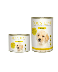 DE Dog‘s Love Junior volaille, courgette & pomme | Nourriture humide