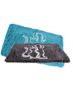 JS Easy Paws Tapis en microfibres, assortis | pour chiens