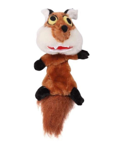 Pawise "Big Eyes" Renard en peluche pour chiens, 29cm