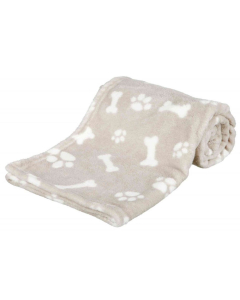 Trixie Couverture Kenny, en peluche, beige | pour chiens et chats