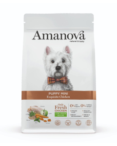 PV Amanova Puppy Mini - Exquisite Chicken Low Grain - Poulet