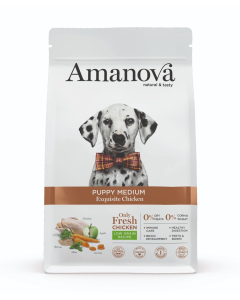 Amanova Puppy - Exquisite Chicken Low Grain - Poulet