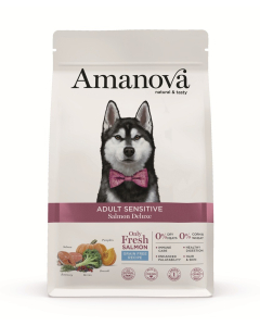 Amanova Dog Adult Sensitive - Salmon Deluxe Grain Free - Saumon