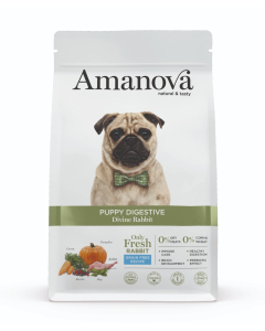 Amanova Puppy Digestive - Divine Rabbit Grain Free - Lapin