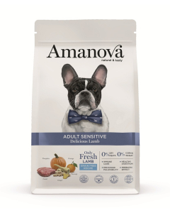 Amanova Dog Adult Sensitive - Delicious Lamb Grain Free - Agneau