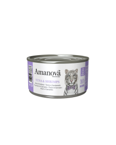 Amanova Cat Adult - Tuna & Shrimps Grain Free, Gelée - Thon & Crevettes