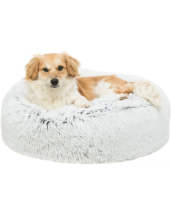 Trixie Coussin Harvey, rond, blanc-noir | pour chiens