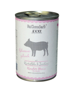 JS Dr. Clauder's BARF menu complet ''Schweinegulasch'' | nouriture