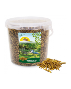 JR Farm Hermetia / Larves de mouches du soldat - 400g