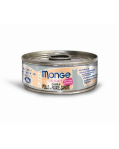 DE Monge Natural Superpremium Delicate Adult - Poulet, carottes & pommes de terre, 24 x 80g