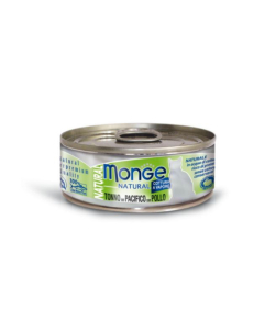 DE Monge Natural  Adult - Thon et poulet, 24 x 80g | pour chats 