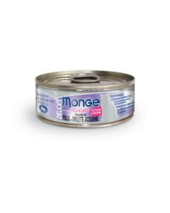 DE Monge Natural Superpremium Delicate Adult - Poulet, omelettes & anchois, 24 x 80g