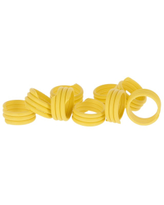 Kerbl Anneaux en spirale jaune 20pcs.