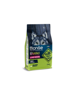 DE Monge Bwild Low Grain Adult - Sangelier | Nourriture sèche pour chiens  