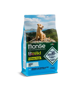 DE Monge Natural Superpremium BWild Grain Free MINI Adult - Anchois, 2.5kg