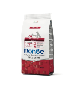 DE Monge  Daily Line Senior MINI - Poulet, 3kg | Nourriture sèche pour chiens