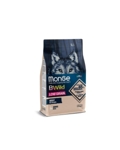 DE Monge Bwild Low Grain Adult - Oie Sauvage | Nourriture sèche pour chiens  