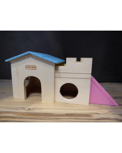 P1 Carno Maison pour hamsters 24x10x10cm 