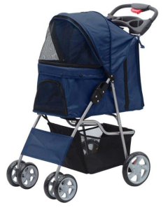 Pawise Pet Stroller / Buggy bleu