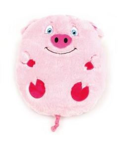 swisspet coussin en peluche "cochon" 55x45x12 cm