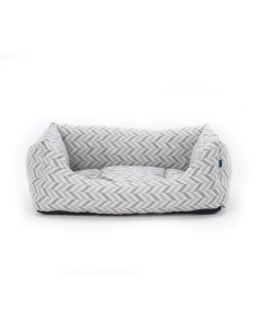 JS Gamma Domino Bed, gris | pour chiens